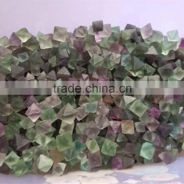 Green Fluorite Crystal Polyhedron Tumble photo-2