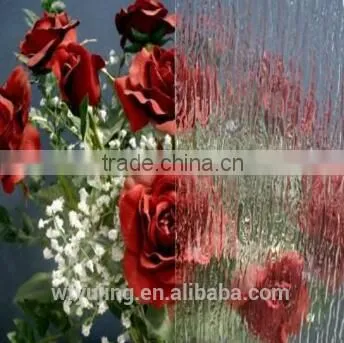 Factory Price Pattered Glass for Shower Rooms, Window and Door photo-6