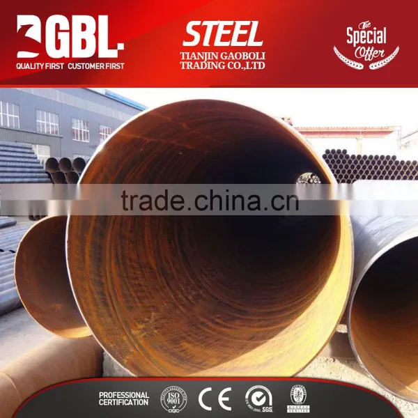 Spiral Welded Steel Pipe Large Bore Steel Pipe photo-2