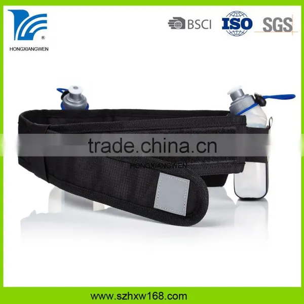 Lightweight Adjustable LARGE POCKETS Sport Hydration Running Belt photo-4