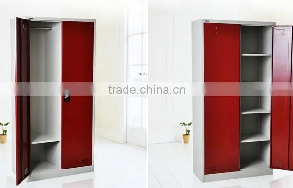 Storage Cupboard, Steel Wardrobe, Metal Locker photo-3