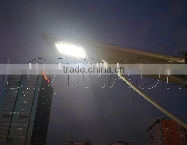80W All-in-one Integrated Solar Powered Street Lighting photo-3