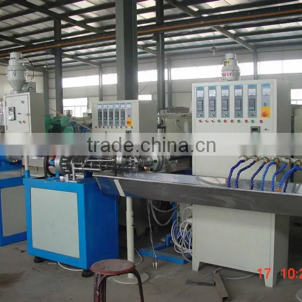 Saudi Arabic Welcome 50-150 mm PVC Spiral Hose Extrusion Line photo-2