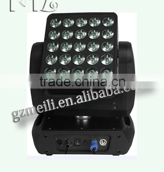 High Power Wedding Decoration 25pcs Led Matrix Beam Moving Head Bar Light photo-5