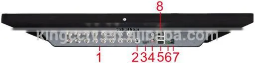AHD NVR DVR 3 in 1 AHD 21.5" LCD Touch Screen 21.5'' 1080P LED Monitor CCTV Multi-touch XVR photo-4