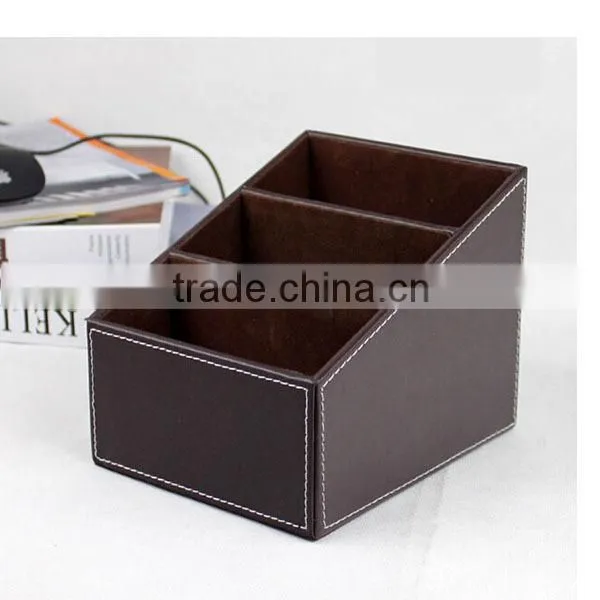 New Design Leather Multi-function Storage Box photo-4