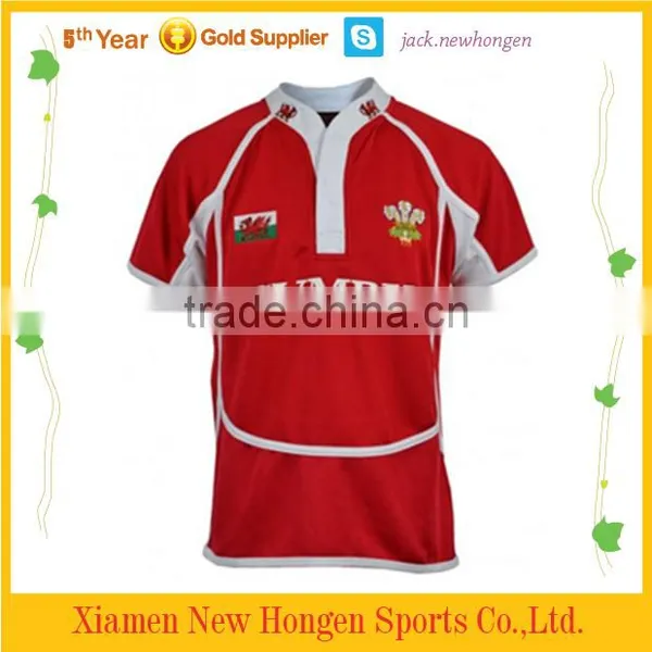 Make College Rugby Jersey/rugby Wear/rugby Uniform/rugby Shirts photo-3