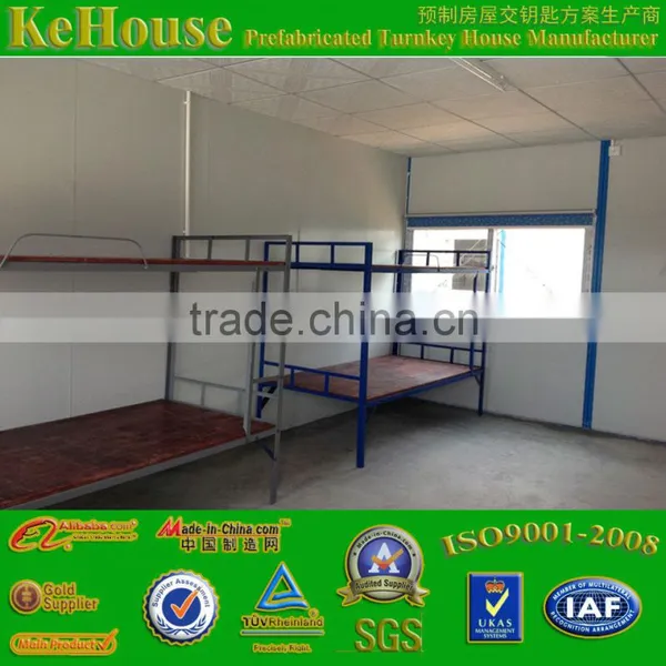 Sandwich Panel Light Steel Prebuilt Prefabricated House for Worker Construction photo-6