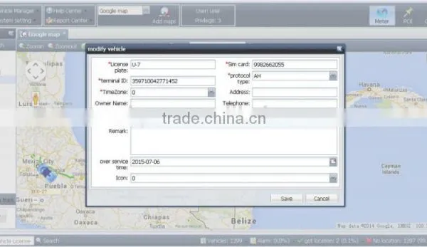 Customized GPS Tracking Software for U-traveller (TBIT) Gps Tracker T2 photo-4