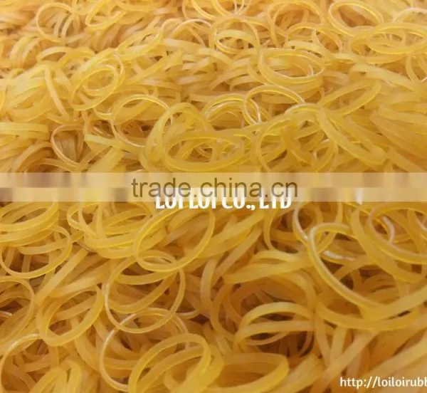 Wholesale Vietnam Factory Rubber Band - Size #18 Natural Rubber Band Yellow & Honey Color photo-6