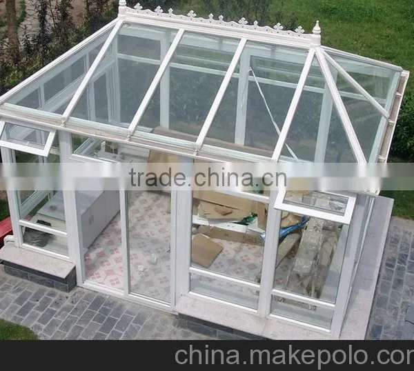 2016 Modern Design Aluminum Glass Sun Room Price With Thermal Break photo-6