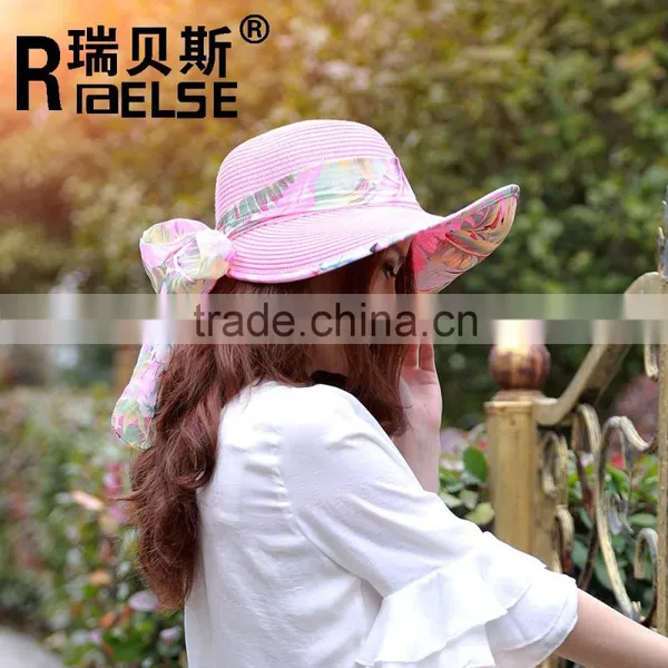 Cheap Sun Betiful Ladies Hats Wholesale Paper Straw Hat photo-6