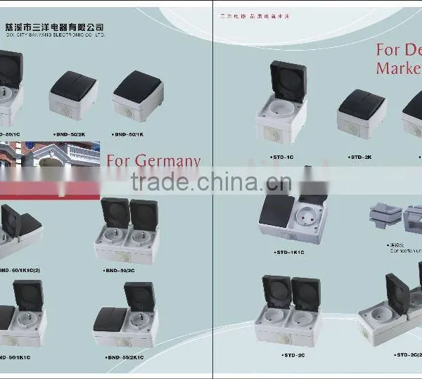 Waterproof Switch & Socket,waterproof Switch,waterproof Socket