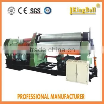 CE Certificated Electric 3-roll symmetrical slip plate rolling machine