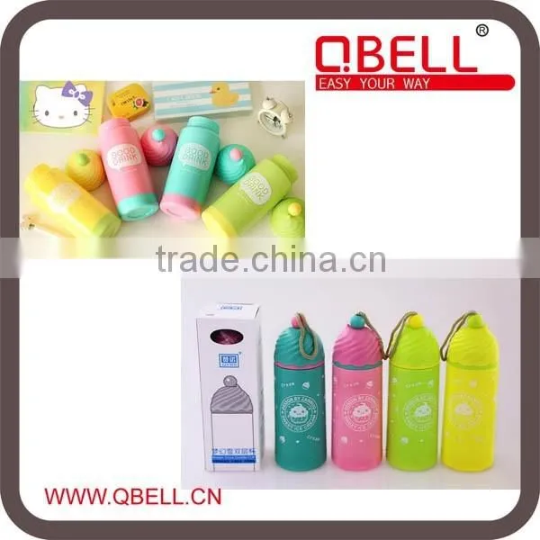 Ice Cream Lip Candy Color Water Bottle for Children Kids/school Water Bottle photo-2