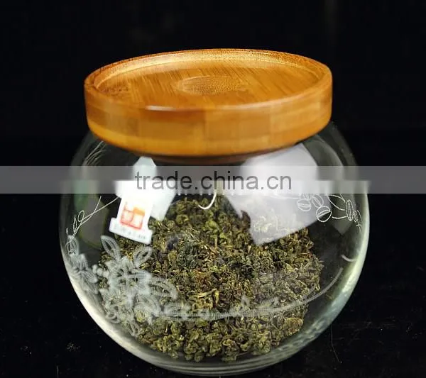 2016 Hot Sale Glass Jar With Wood Lid , Glass Spice Jar photo-2