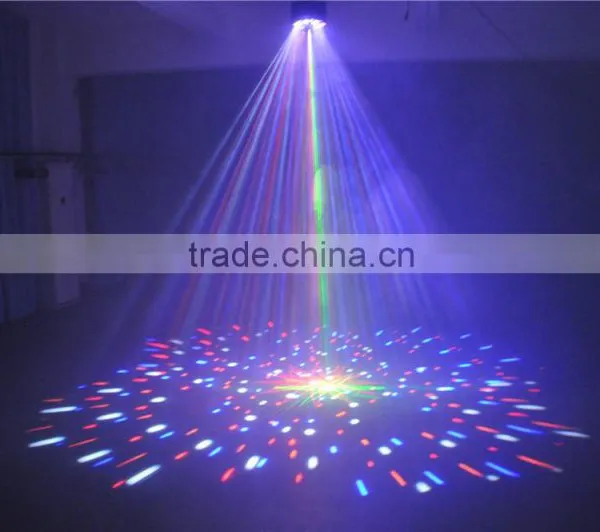 Mix LED Laser White Strobe + RGBWY LED Beam + 150mW RG 8 Pattern Laser Light | 3 in 1 Led Lights Laser photo-3