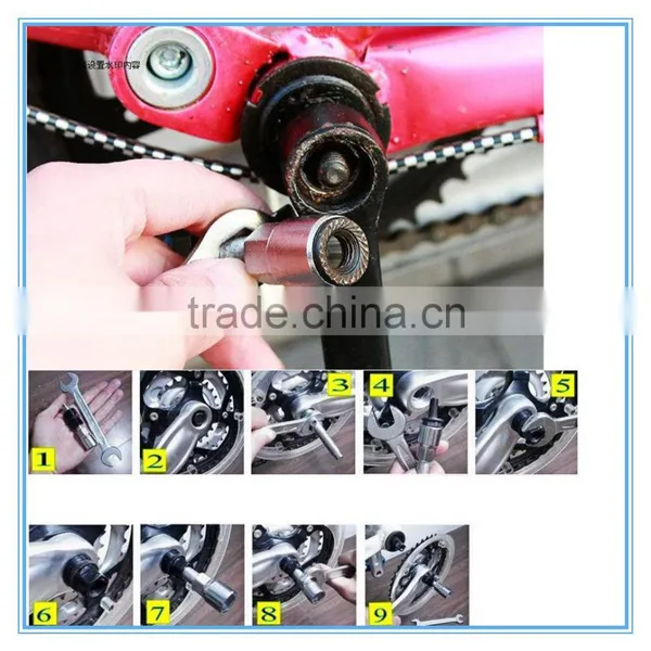Hot Quality Bicycle Bike Crank Remover Repair Tool Bicycle Crank Extractor Tool photo-3