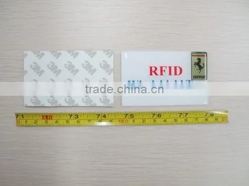 Passive Rewritable RFID Barcode Labeller HF/ UHF RFID Windshield Tags for Traffic Management photo-2
