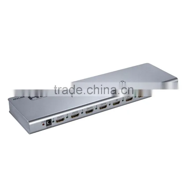 VOXLINK 1x8 HDMI Splitter 4K(HDMI 1.4,HDCP1.4 ,4K,IR Extension, EDID Management, RS232) EU/US/UK/AU photo-3