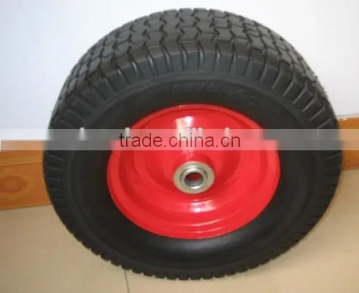 2.50-4 8inch Plastic CENTRE Solid PU Foam Wheel photo-3