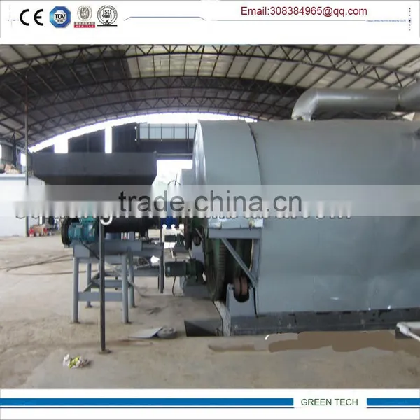 Semi-continuous Pyrolysis Waste Tyre To Oil Recycling Machine