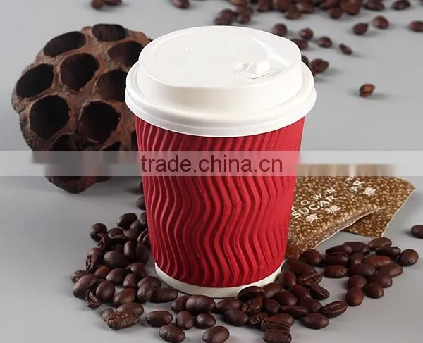 Ripple Wall Style Paper Coffee Cups photo-2