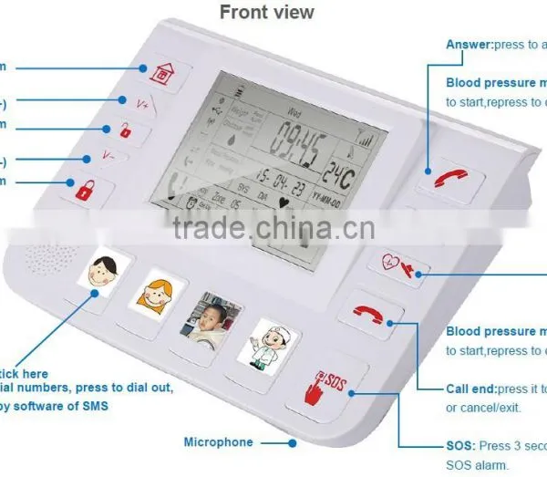 Portable Security Medical Alarm Panic Button T3 photo-2