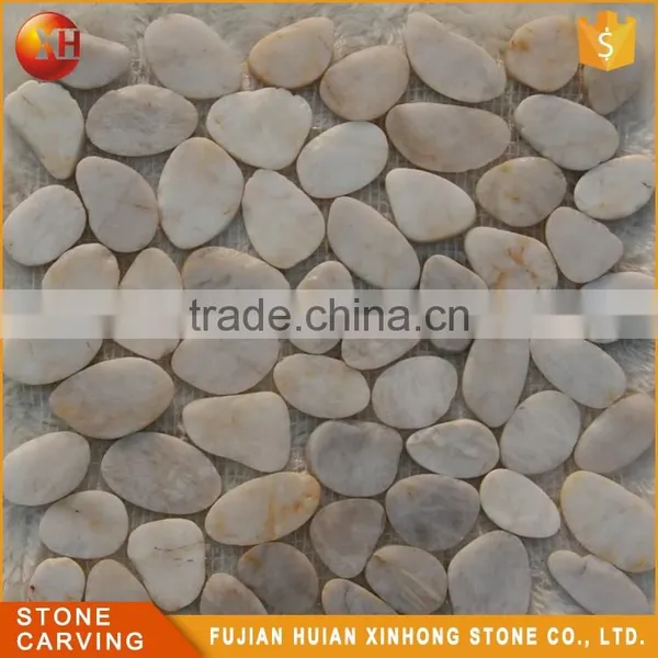 River Garden Decoration Nature Flat Stone Pebble Tile photo-4