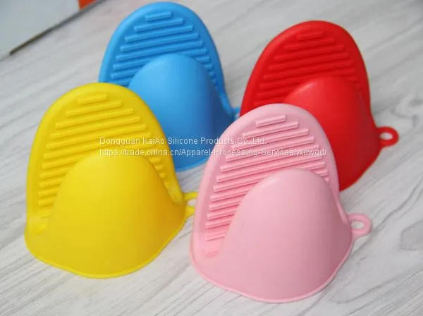 Baking Tool Easy Grip Silicone Glove Oven Mitt photo-5