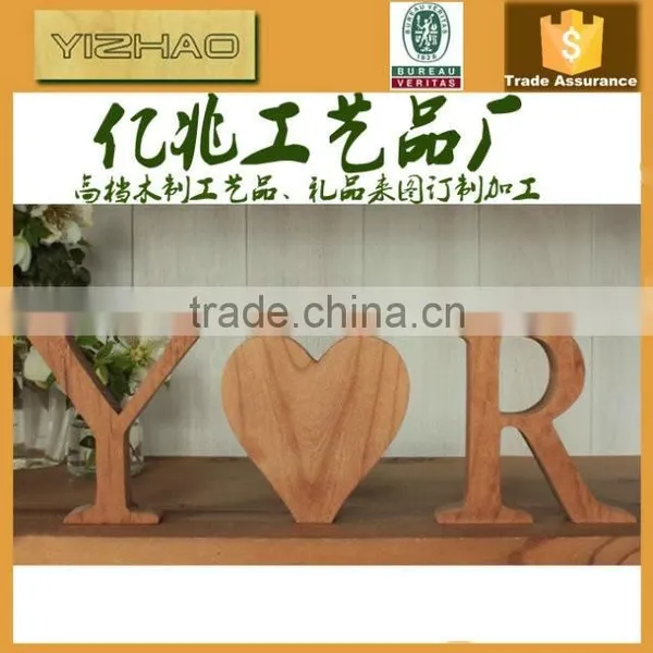 Haning OEM Decorative Wooden Alphabet Letters Wholesale, Wooden Letters.