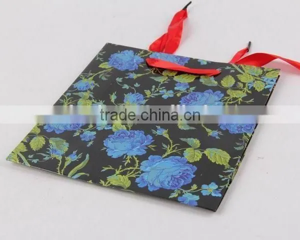 Flower Design Foldable Gift Bag / Shopping Paper Bag photo-4