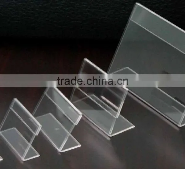 2016 New Design Rechargeable Transparent Acrylic Table Menu Stand photo-5