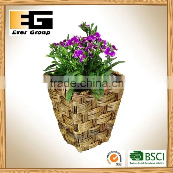 Horticultural Handmade PE Rattan Garden Planter Boxes photo-5