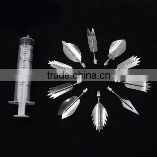 10Pcs/set 3D Gracilaria Needles Gelatin Jelly Art Jello Cake Syringe Decor