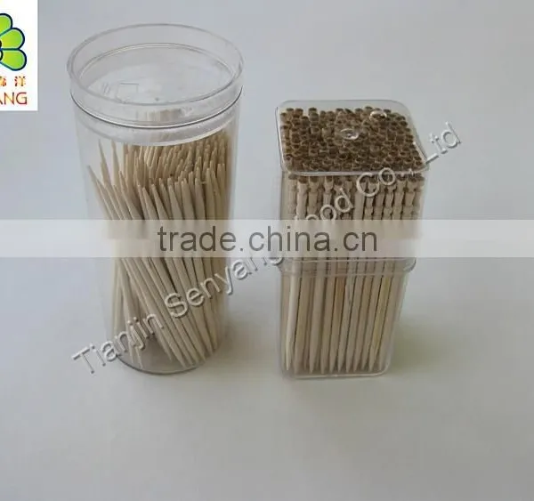 Disposable Flavored Eco-friendly Flat Wooden Toothpicks photo-5