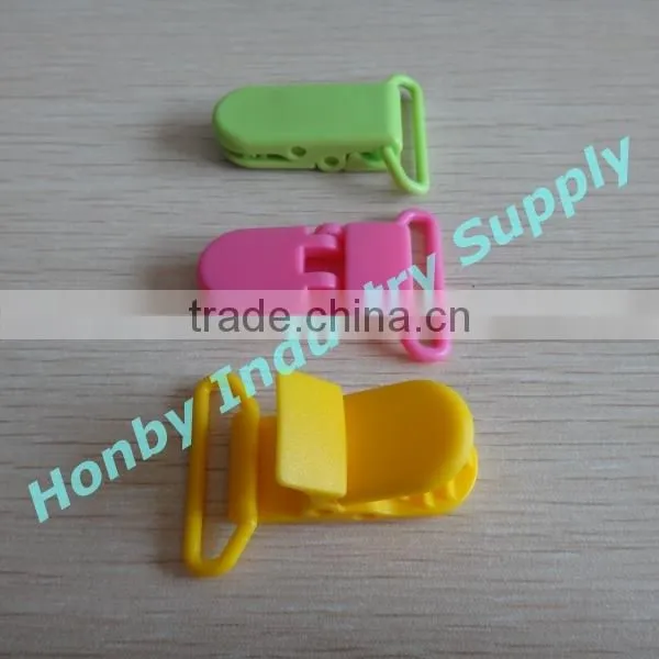 Assorted Colors 1" Baby Plastic Clips As Pacifier photo-5
