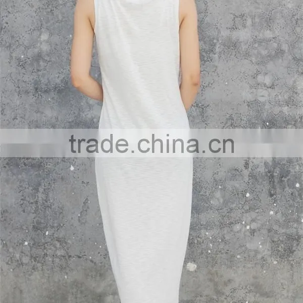 Unique Top Rated Sleeveless Cotton Crochet Maxi Dress photo-2