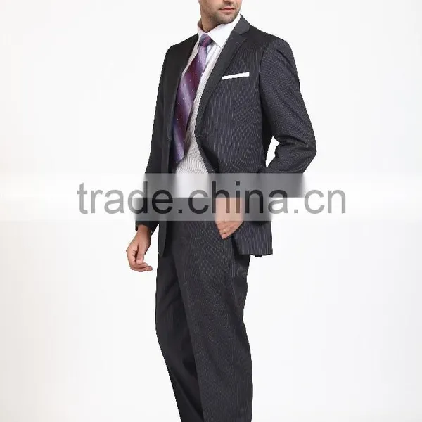 2015 Fashion Designed/striped Business Suits for Man / Jacket & Pant photo-2