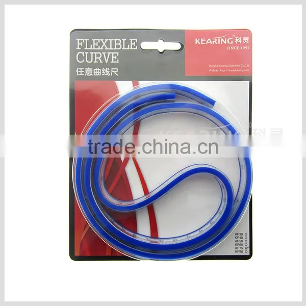 Kearing Brand 75cm Snack Type Flexible Plastic Curve Ruler for Engineering Design#KF-75 photo-3