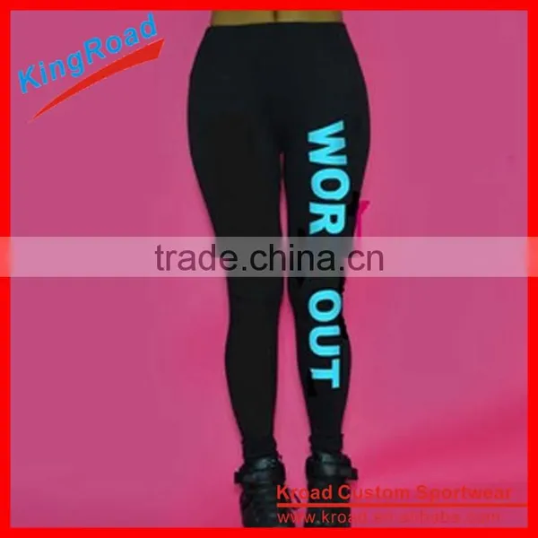 Best Women Sport Athletic Gym Workout Fitness Wear Yoga Waistband Leggings Pant photo-4