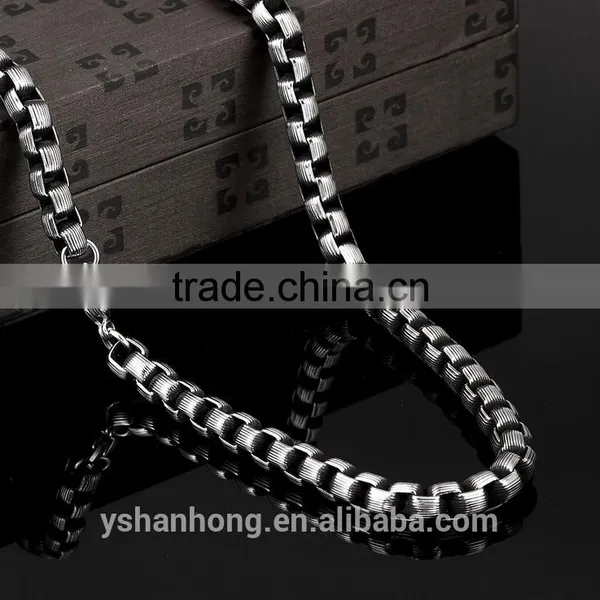 Fashion Wild Non-mainstream Tide Male Single Stainless Steel Jewelry Necklace photo-2