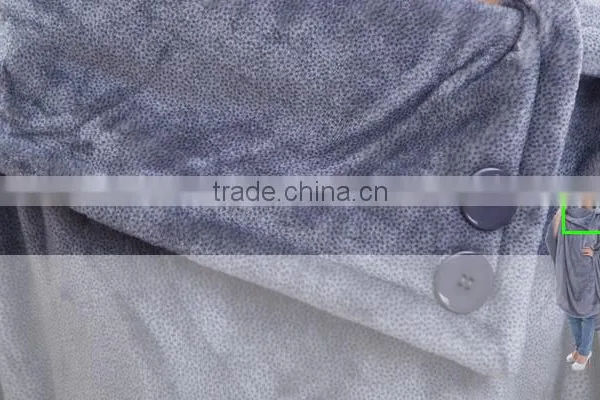 Women Oversize Falnnel Ponchpo ,luxury Pajamas photo-4
