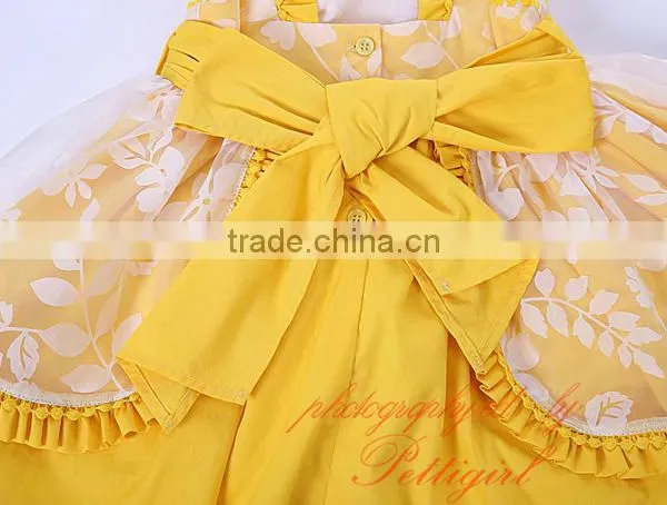 Lovely in Lemon Girl Child Dress Temple Clothing photo-4