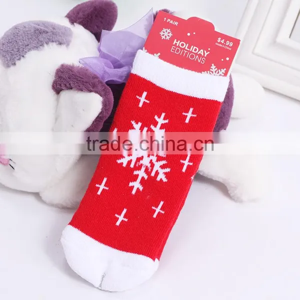 Wholesale Hot Sale 2015 New Fashion Cotton Children Kids Baby Christmas Sock photo-4