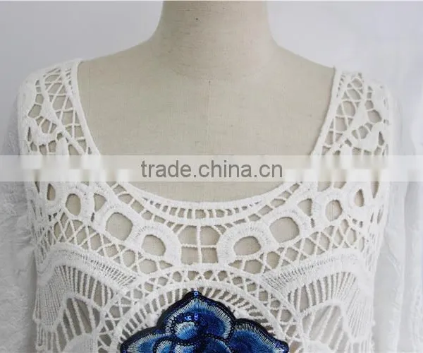 2017 Latest Fashion Design Cutting Ladies Top Women Indian Style Blouse photo-6