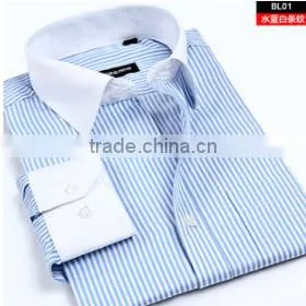 China Shirt Manufacturer 2015 Wholesale Mens Dress Foreign Trade Export Shirts With Good Quality photo-6