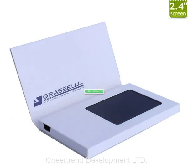 Custom Promotion Customized TFT Screen Lcd Display Brochure Education Video Greeting Business Card photo-3