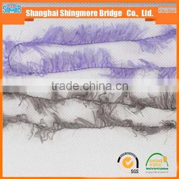 Shopping Knitting Yarns China Supplier Cheapest Price Wholesale 100% Nylon Feather Yarn Eyelash Yarn for Hand Knitting Scarf photo-6