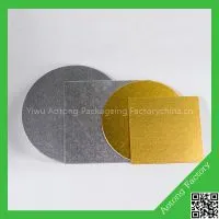 Customized Size Gold Foil Cake Board for Wedding